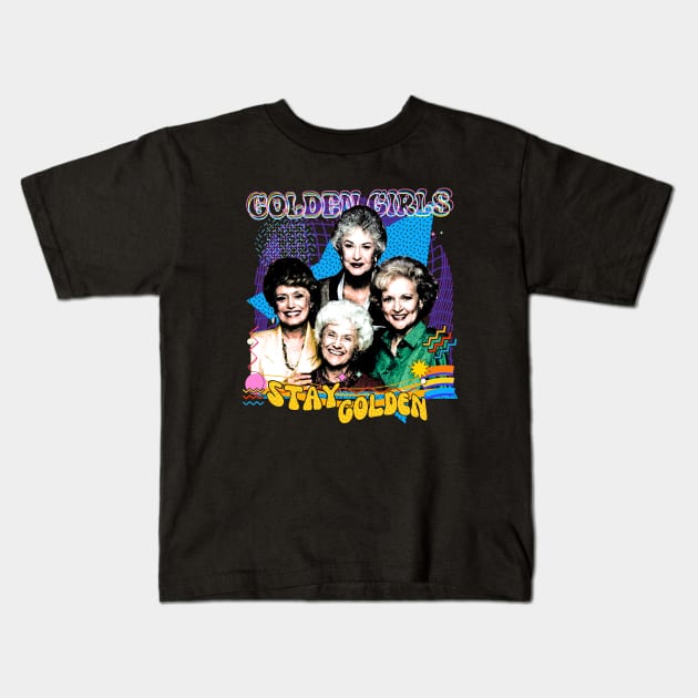 Golden girls squad Kids T-Shirt by TesieAraa